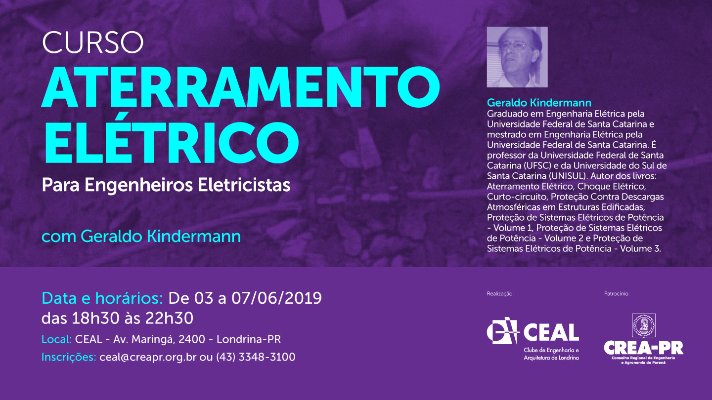 Curso Aterramento com Geraldo Kindermann